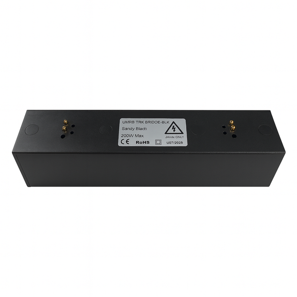 UMAG-TRK-BRIDGE-BLK   Magnetic Track Bridge Connector