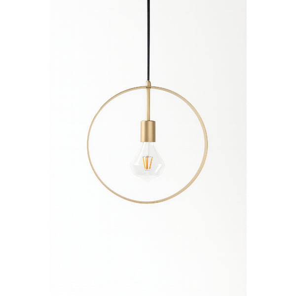 UPANELLO4/5-GD/BLK    ANELLO Round Metal Pendant Light