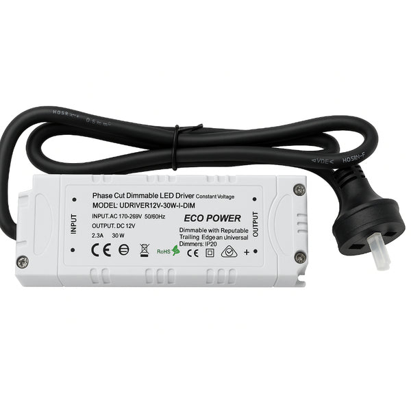 UDRIVER12V-30W-I-DIM  LED Dimmable Driver Indoor 12V 30W