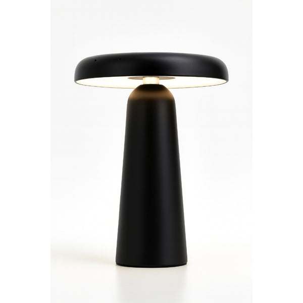 UTL-CHATERELLE-BLK/WH   CHANTERELLE Table Lamp