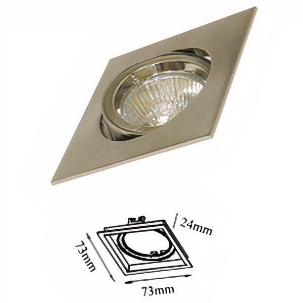 U3017S-MCH/WH  MR11 Globe Downlights Frames
