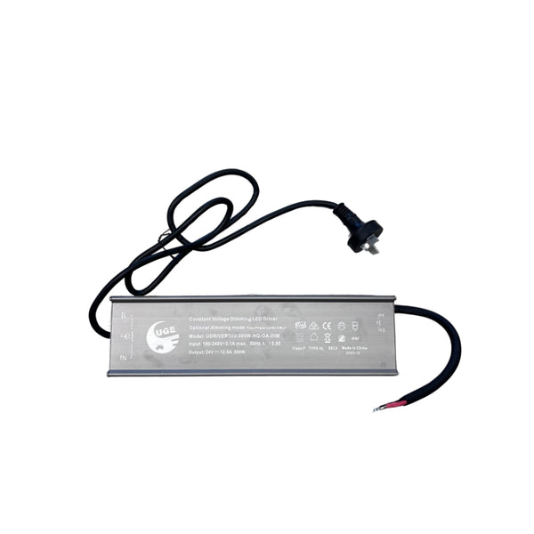 UDRIVER24V-300W-HQ-OA-DIM    24V LED Dimmable Driver Outdoor 300W IP67