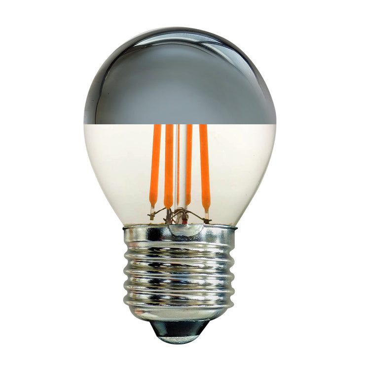 UFR-R-CH-2W-ESWW/SESWW-DIM Fancy Round 2W LED Globe – UGE Lighting