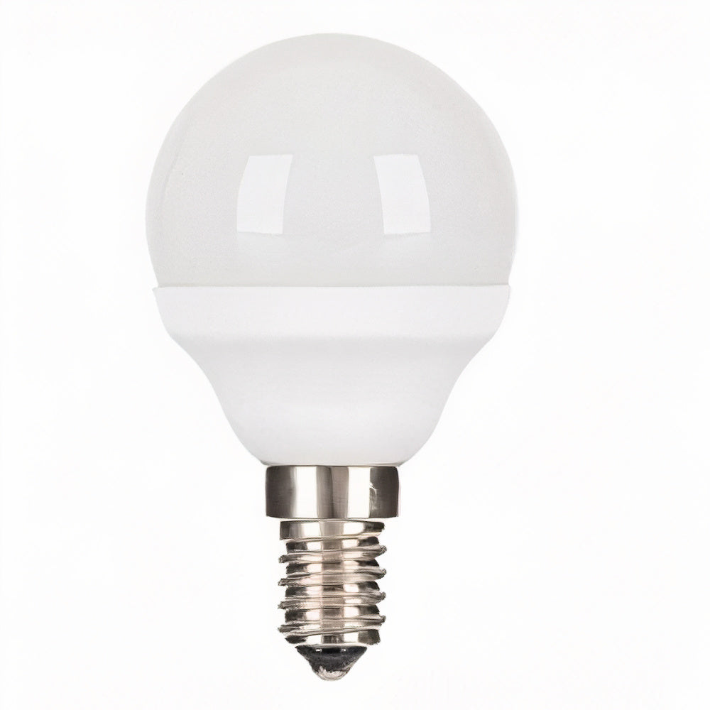 UFR5W-SESWW Frosted Fancy Round 5W LED Globe – UGE Lighting