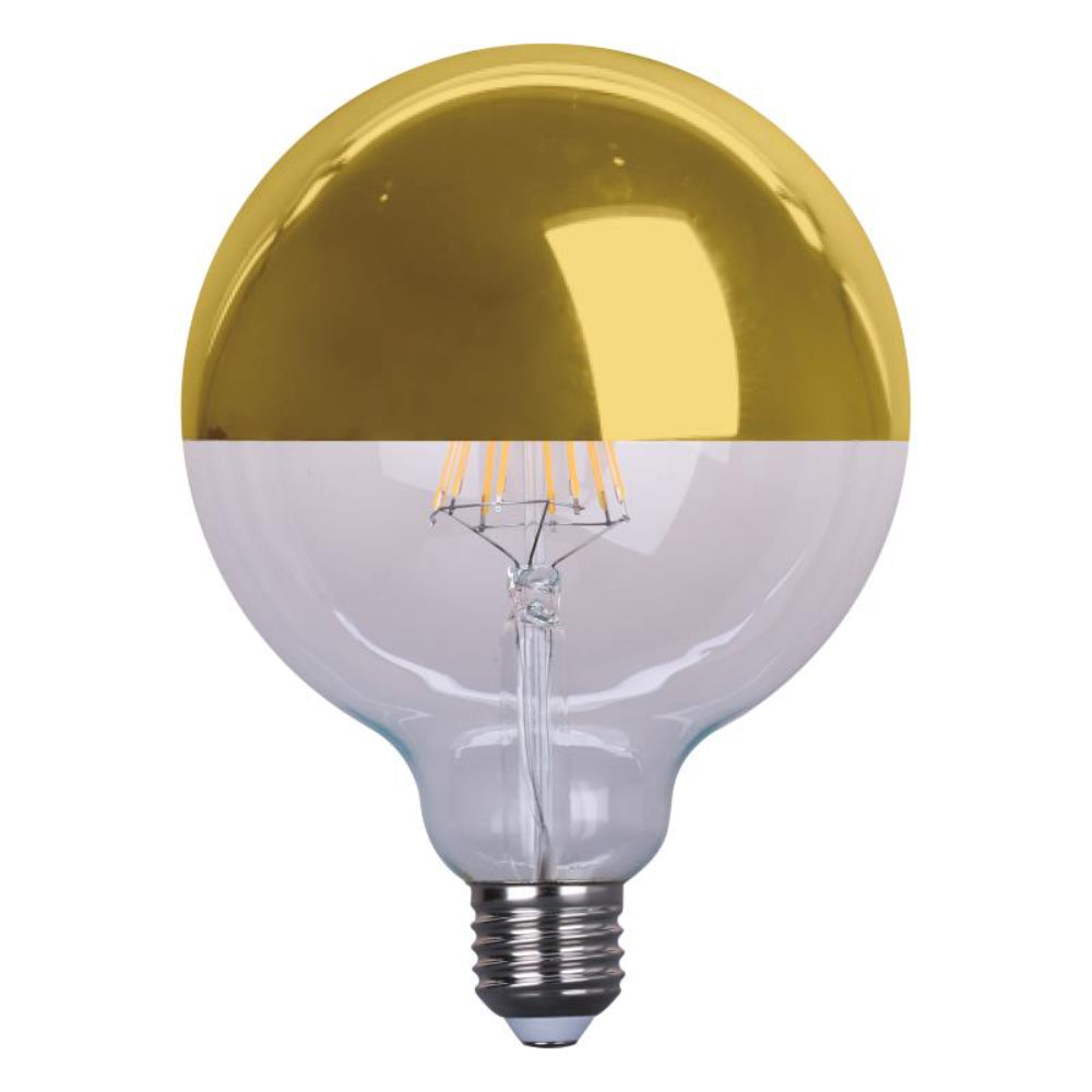 UG125R-GD-LED-8W-DIM G125 Crown Gold LED bulb – UGE Lighting
