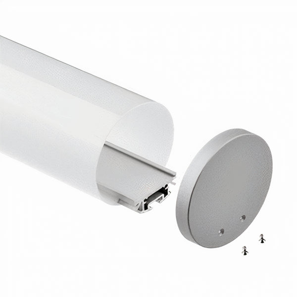 ULEDBAR-AL-07    3M Suspended round aluminium extrusion