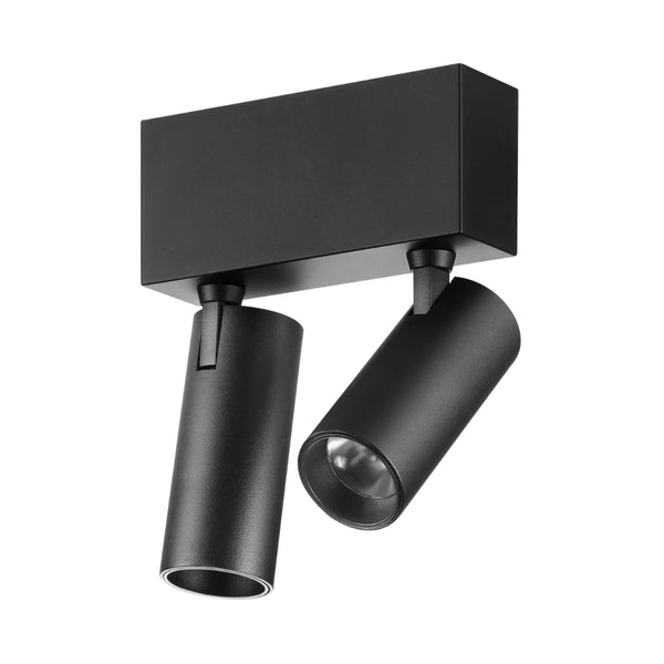 UMAG-SPOT2X5-BLK-WW   24V LED Magnetic track light SPOT series