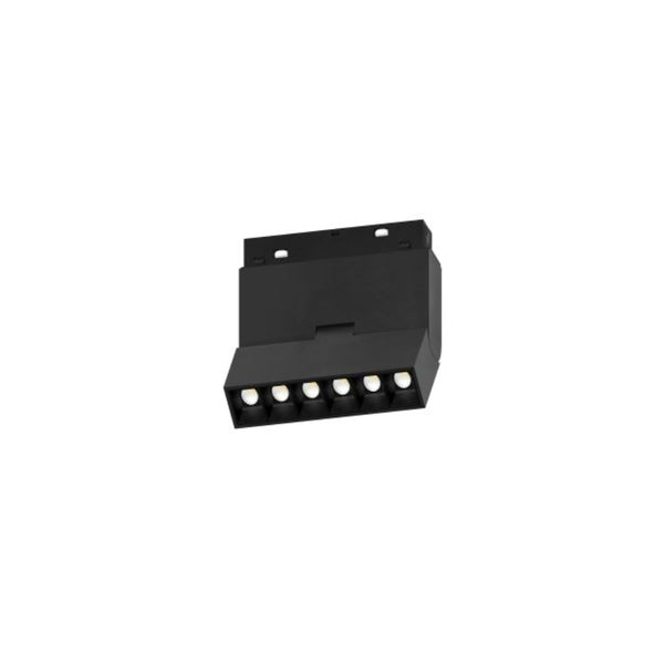 UMAGSL-SCOOP6-BLK-WW  MAGNETIC Slimline Track Light SCOOP series