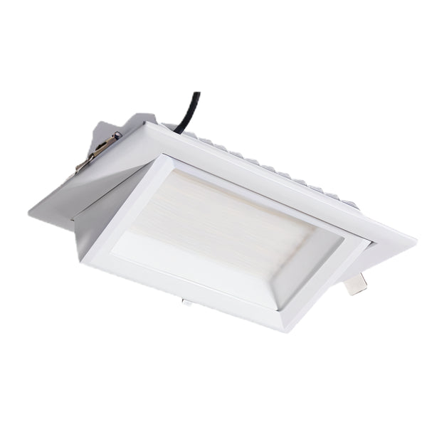 UMHLED-2838W-WH/BLK-3CCT  LED Rectangular Shop Lighter
