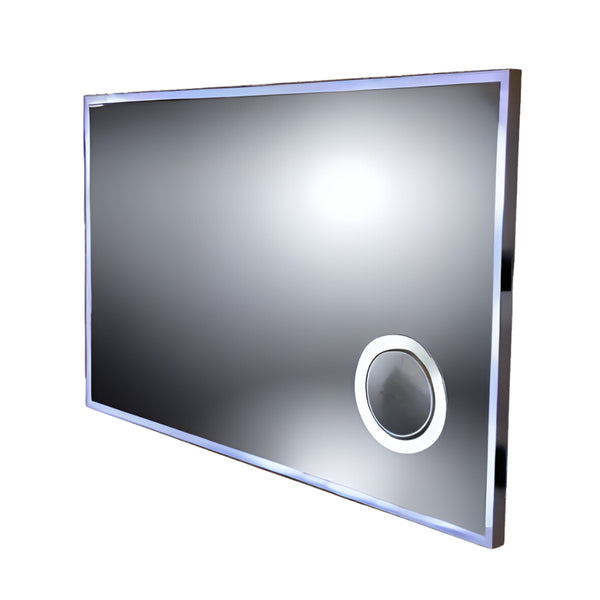 UMRR-HRTMG1180    Frameless Horizontal LED mirror light with magnifying glass &amp; demister
