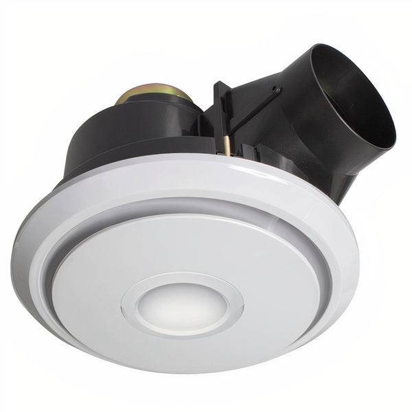 UMXRD8LED-WH   FONTE Round Exhaust Fan with LED Lights