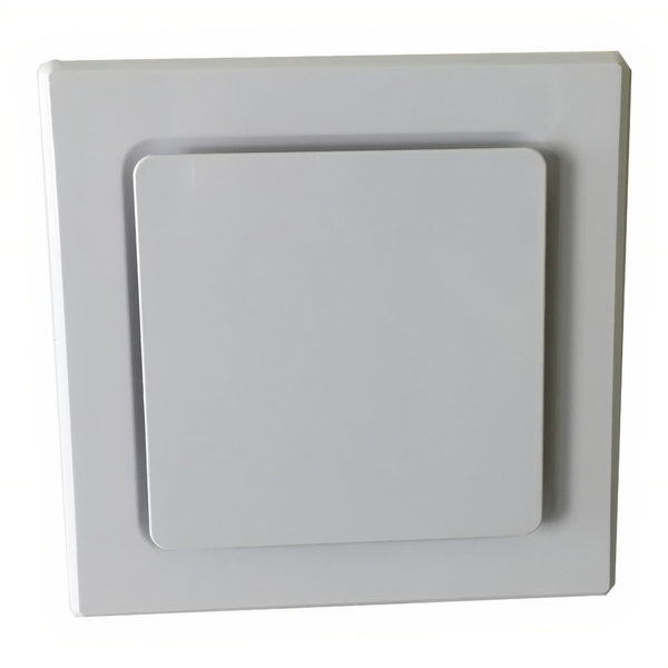 UMXSQ8-WH/SS   FONTE 8 inch Square White Exhaust Fan