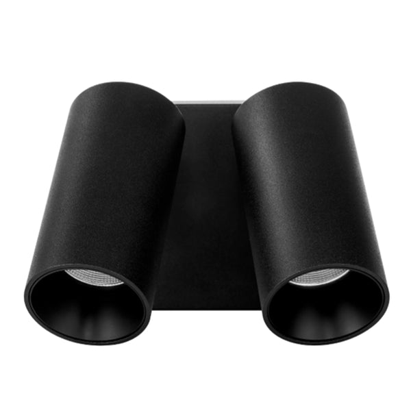 UOW-ARKO-BLK/WH   TWINS Exterior double LED adjustable spotlight/wall light