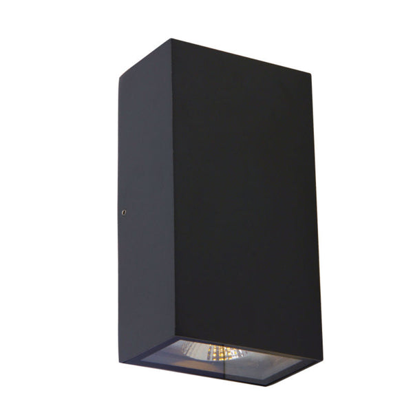UOW046-BLK-CW STELLAR Up & Down Exterior Wall Light