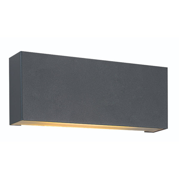 UOWMETIS-A-BLK  METIS Black Exterior LED Up & Down Wall Light