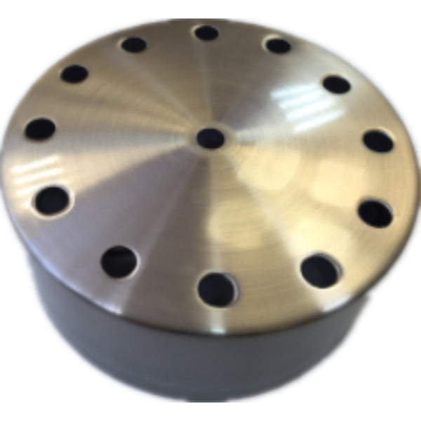 UPLATE150-13-MCH   Ceiling Plate with 13 Holes Satin Chrome