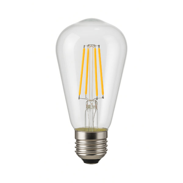 UST64-LED6W-ES-DIM    LED Dimmable Filament Globe