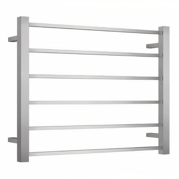 UTR-SQ6-CH/BLK/WH/GM    Square metal heated towel rail