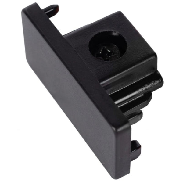 UTRK-DEADEND-RS-WH/BLK  240V Dead End for single circuit recessed track