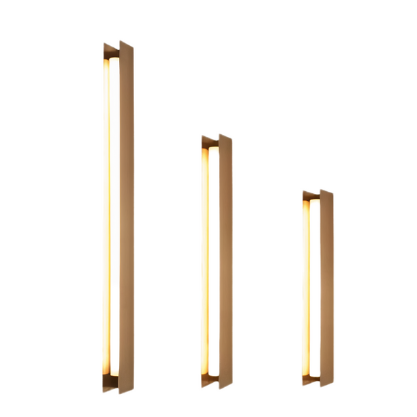 UWL-RECTILINEAR-S/M/L-BLK/SB   RECTILINEAR Wall Light
