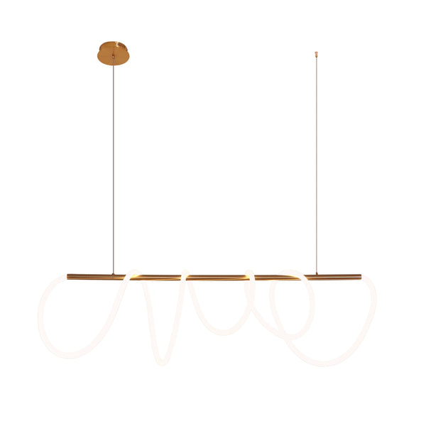 UP-SQUIGGLE-SB/BLK-DIM      SQUIGGLE PENDANT