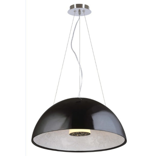 UP-SPACE-WH/BLK-XS    SPACE Plaster Pendant
